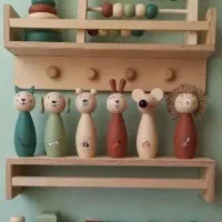 اسباب بازی چوبی کودک ا