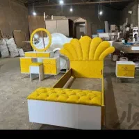 تخت خواب مدل صدفی