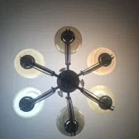 لوستر شش شاخه|لوستر و چراغ آویز|کرج, شاهین‌ویلا|دیوار