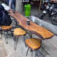 میز و صندلی بلوط