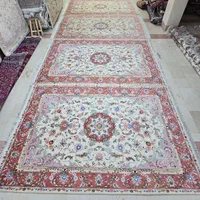فرش دستباف ابریشم استان خراسان(طرح تبریز)قسطی|فرش|تهران, ونک|دیوار