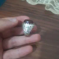 انگشتر نقره نگین عقیق یمن