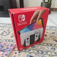Nintendo switch oled در حد صفر با Fc24