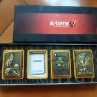 فندک زیپو برند EARTH نو نو|کلکسیون اشیاء عتیقه|تهران, ستارخان|دیوار