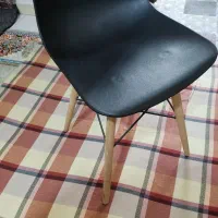 صندلی رنگ مشکی در حد نو 2 عدد|صندلی و نیمکت|رشت, حمیدیان|دیوار