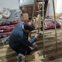 برقکار ساختمان با انصاف - نصاب لوستر حرفه ای