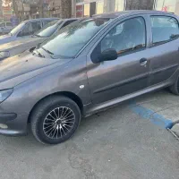 فروش فوری پژو206 پژوپارس سفید مدل 86 بشرط