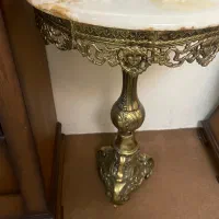 میز تلفن برنز