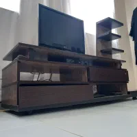 میز تلویزیون بسیار شیک دوکشویی
