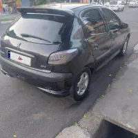 ۲۰۶مدل ۸۷مشکی|خودرو سواری و وانت|گرگان, |دیوار