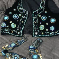 سخمه و کمربند ست یه بار استفاده شده