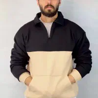 نیم زیپ دو رنگ(تخفیف جشنواره آغاز شد30%)