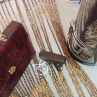 کیف مجلسی و سبزی خرد کن و پرده چوبی