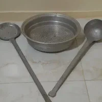 ابکش با ملاقه کفگیر