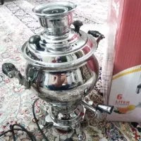 سماور برقی ۶ لیتری زمردیان|سماور، چایساز، قهوهساز|تهران, افسریه جنوبی|دیوار
