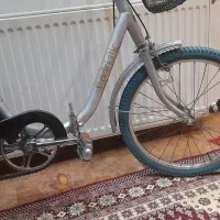 دوچرخه ۲۰ یا ۲۲ تاشو ژاپنی کلکسیونی همراه با تلمبه|دوچرخه، اسکیت، اسکوتر|اصفهان, خوراسگان|دیوار