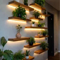 شلف دیواری  روستیک  حراج