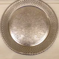سینی مسی قلم زنی قدیمی