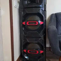 اسپیکر دو قلو بزرگ دیجی دار ،میکروفون بی سیم،کنترل|سیستم صوتی خانگی|هشتگرد, شهرک پارسیان|دیوار