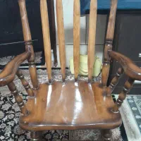 صندلی راک ریلکسی چوب