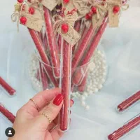 شمع یلدایی موم عسل  هندوانه ،انار و...|صنایع دستی و سایر لوازم تزئینی|کرمان, |دیوار