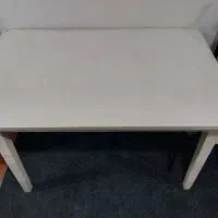 میز چوبی سفید|میز و صندلی غذاخوری|گرگان, |دیوار