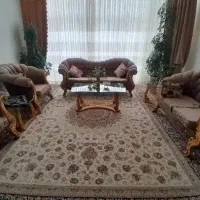 مبل ۷ نفره سالم بدون پارگی وتو رفتگی|مبلمان خانگی و میز عسلی|شاهین‌شهر, شهرک ردانی پور|دیوار