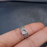 انگشتر تک نگین نقره|جواهرات|بیرجند, |دیوار