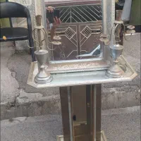 اینه شمعدان عتیقه