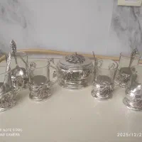 فنجان و قندان سیلور