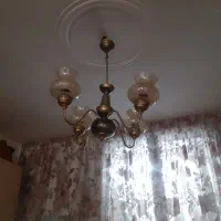لوستر با حوبابه سالم وصله ساامه|لوستر و چراغ آویز|تهران, زمزم|دیوار
