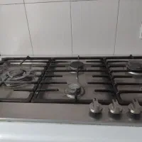 گاز رومیزی همراه با کابینت