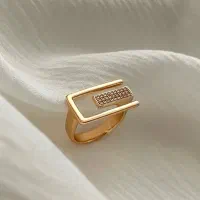 انگشتر شیک زنانه مشابه طلا|بدلیجات|تهران, پامنار|دیوار