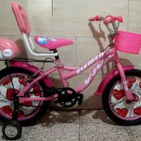 دوچرخه دخترانه سایز ۱۶ نونو