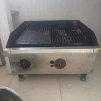 گریل دوکاره ذغالی چدن