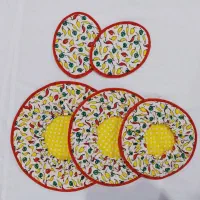 ست پنج تیکه دمی دستگیره آشپزخانه