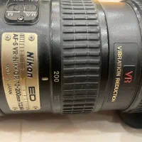لنز۷۰-۲۰۰نیکون نیکوراصل ژاپن باf2.8|دوربین عکاسی و فیلمبرداری|شیراز, فرهنگ شهر|دیوار