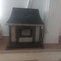 بخاری طرح شومینه بزرگ باگرمادهی زیاد