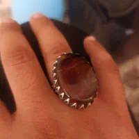 انگشتر عقیق سلیمانی کهنه کارمعاوضه|جواهرات|سنندج, |دیوار