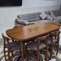 ناهارخوری ۶ نفره چوب