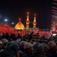 سلام وقتتون بخیر بر پایی موکب در راه نجف