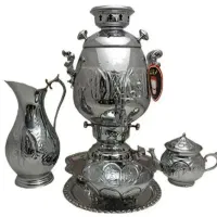 سماور گازی ۶ لیتری|سماور، چای‌ساز، قهوه‌ساز|زنجان, |دیوار