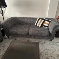 مبلمان راحتی چستر ۷ نفره|مبلمان خانگی و میز عسلی|ری, دولتآباد|دیوار