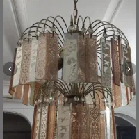 لوستر کلاسیک شیک|لوستر و چراغ آویز|رشت, شهرک آیت الله منتظری|دیوار