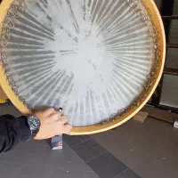 دف سالم و زیبا|سازهای سنتی|کرمانشاه, |دیوار