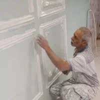 نقاش ساختمان،کاغذ دیواری،ماربل،ترموپایین ترین قیمت|خدمات پیشه و مهارت|اردبیل, |دیوار