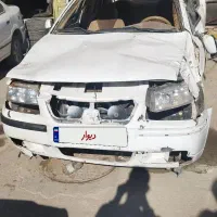 سمند تصادفی۹۰|خودرو سواری و وانت|بجنورد, |دیوار