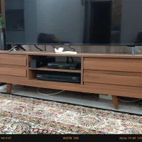 میز تلویزیون چوبی