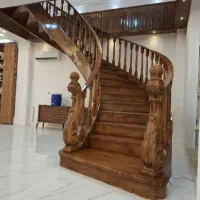 پله گرد فلزی