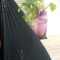 چادر رنگی و مشکی نگین دار|لباس|زابل, |دیوار